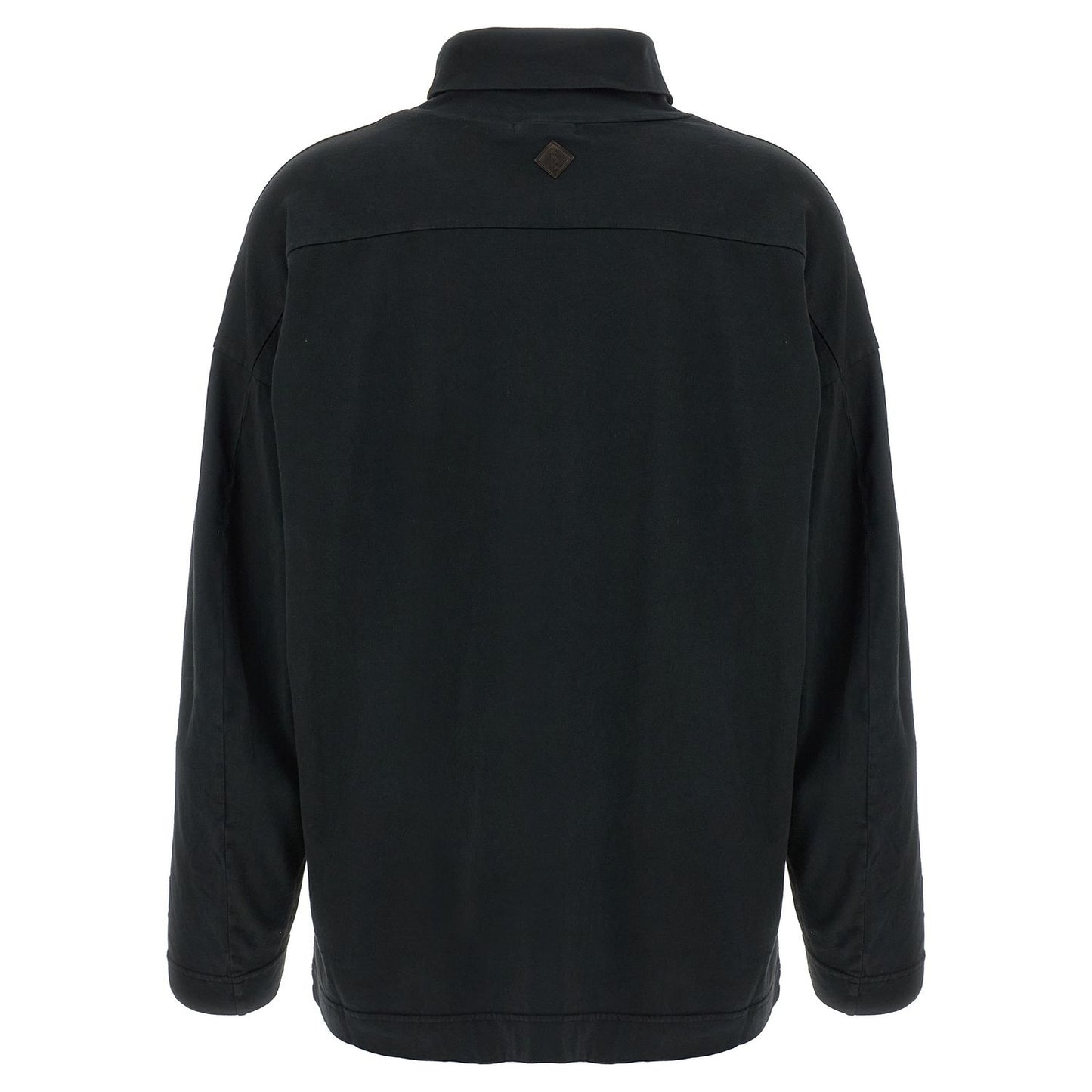 Haikure Black Cotton Cardigan