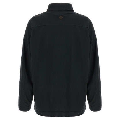Haikure Black Cotton Cardigan