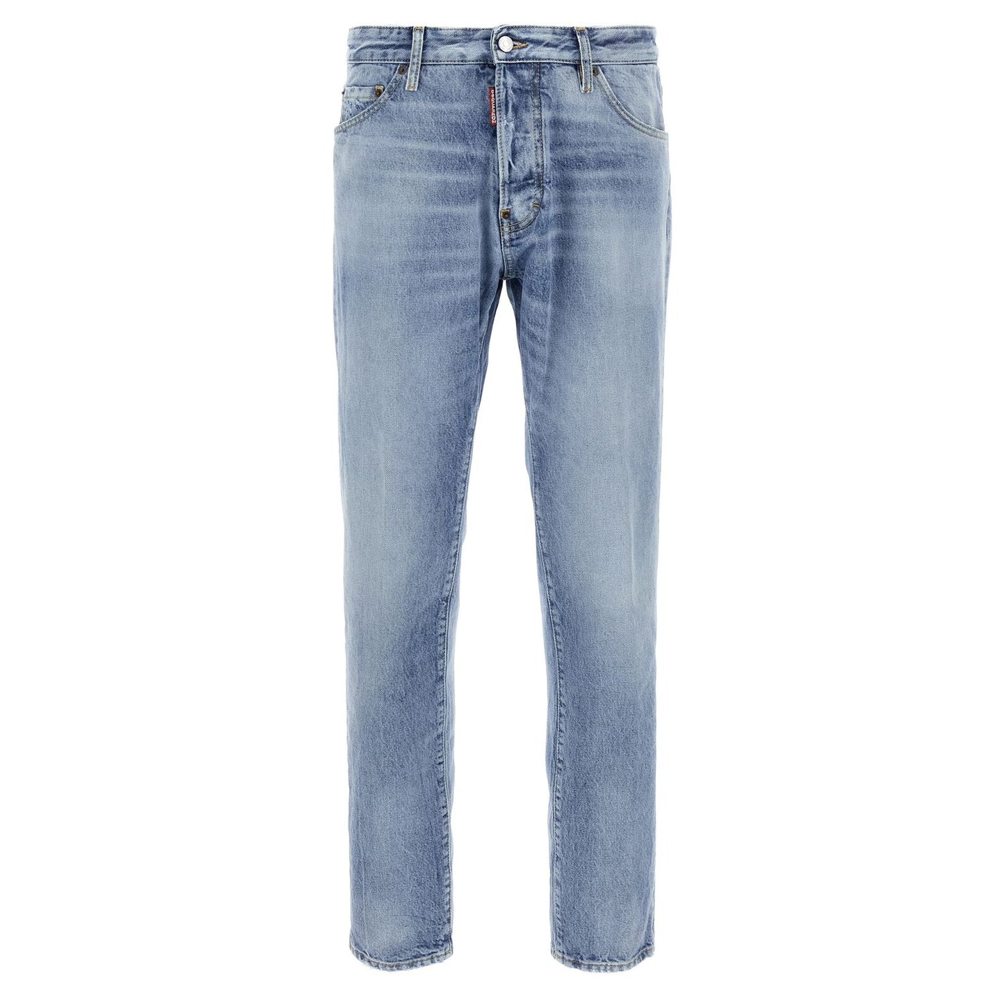 Dsquared² Blue Cotton Skinny Jeans