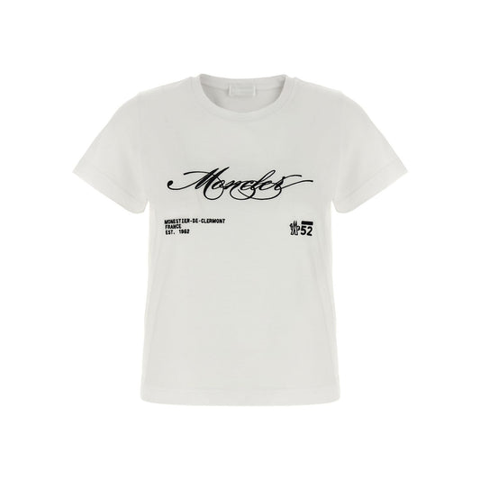 Moncler White Cotton Sportswear