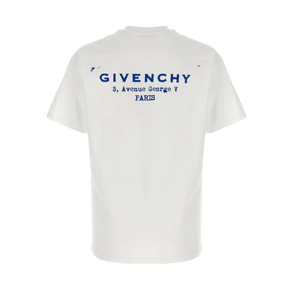 Givenchy White Cotton T-Shirt