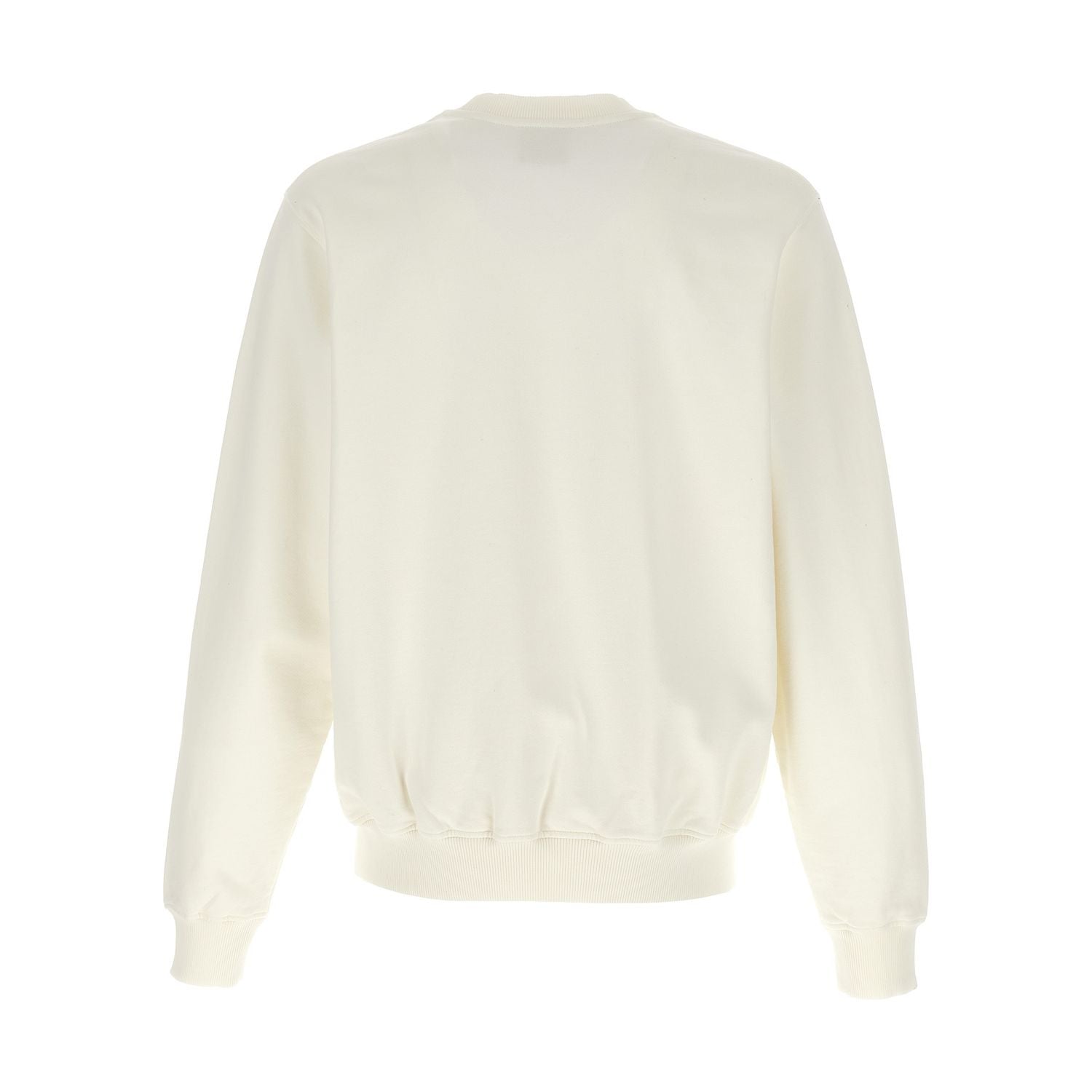 Casablanca White Cotton Sweatshirt