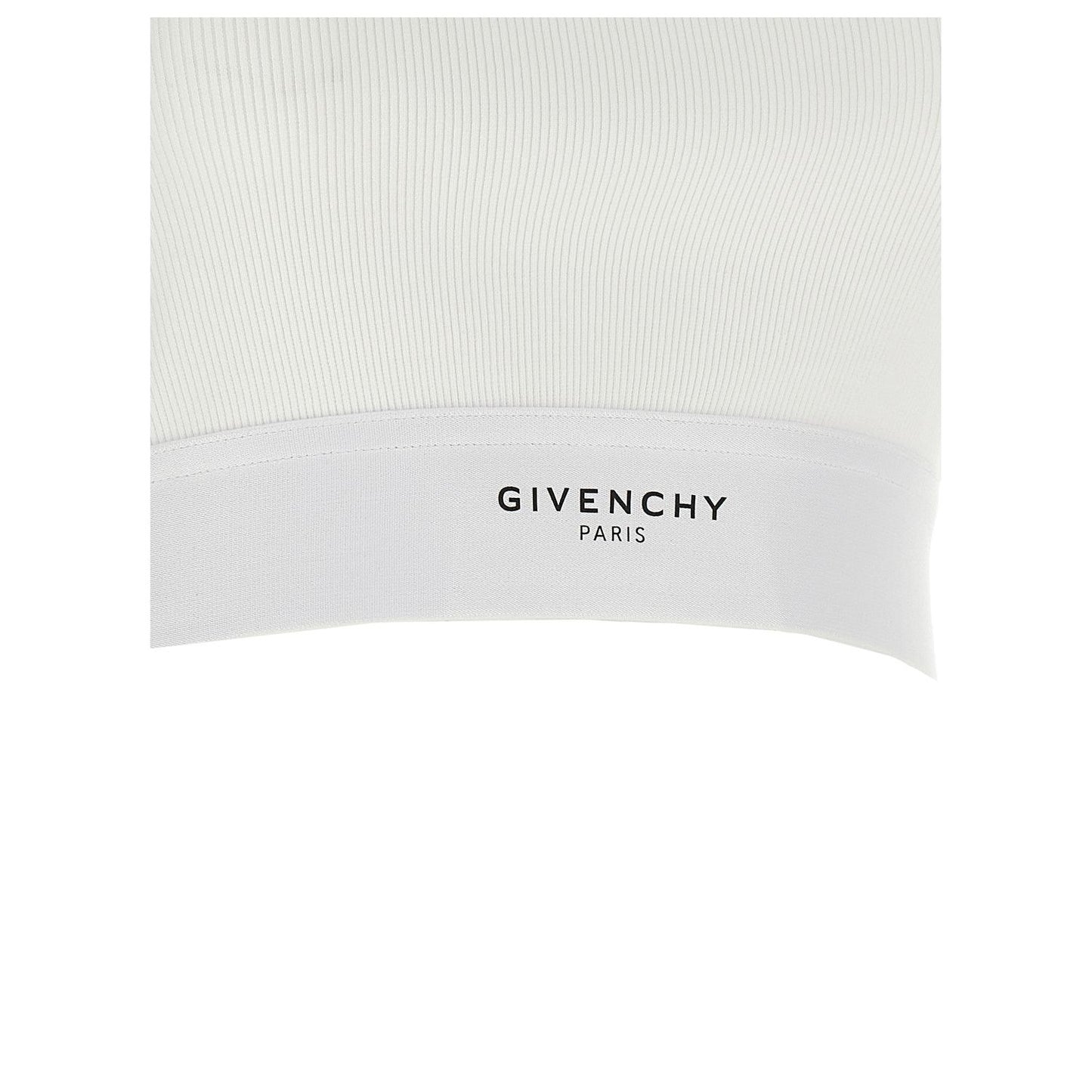 Givenchy White Cotton Tank Tops