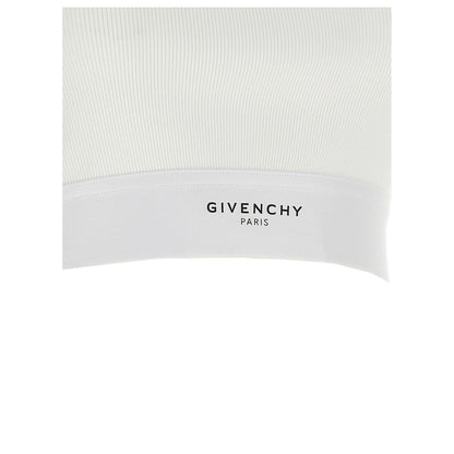 Givenchy White Cotton Tank Tops