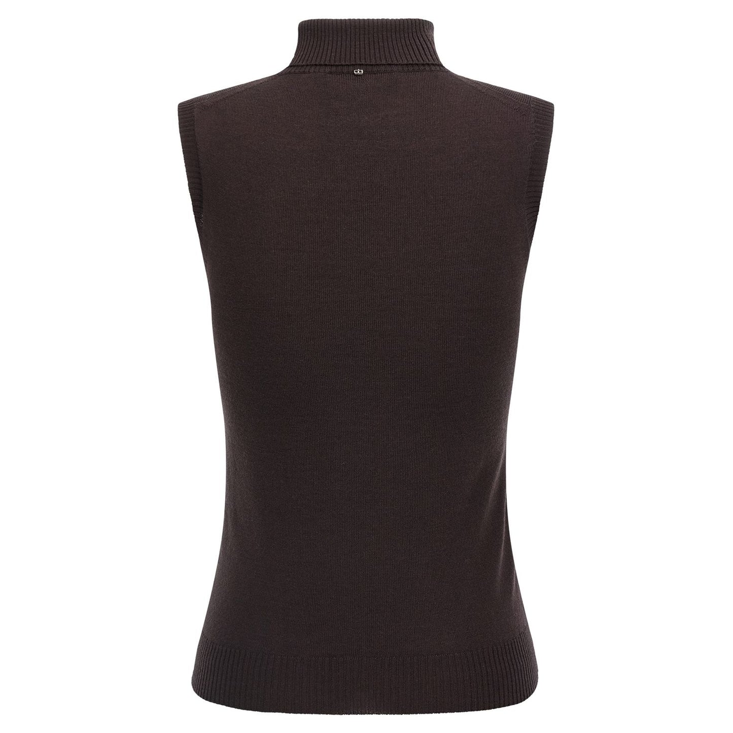 Sportmax Brown Virgin Wool Cardigan