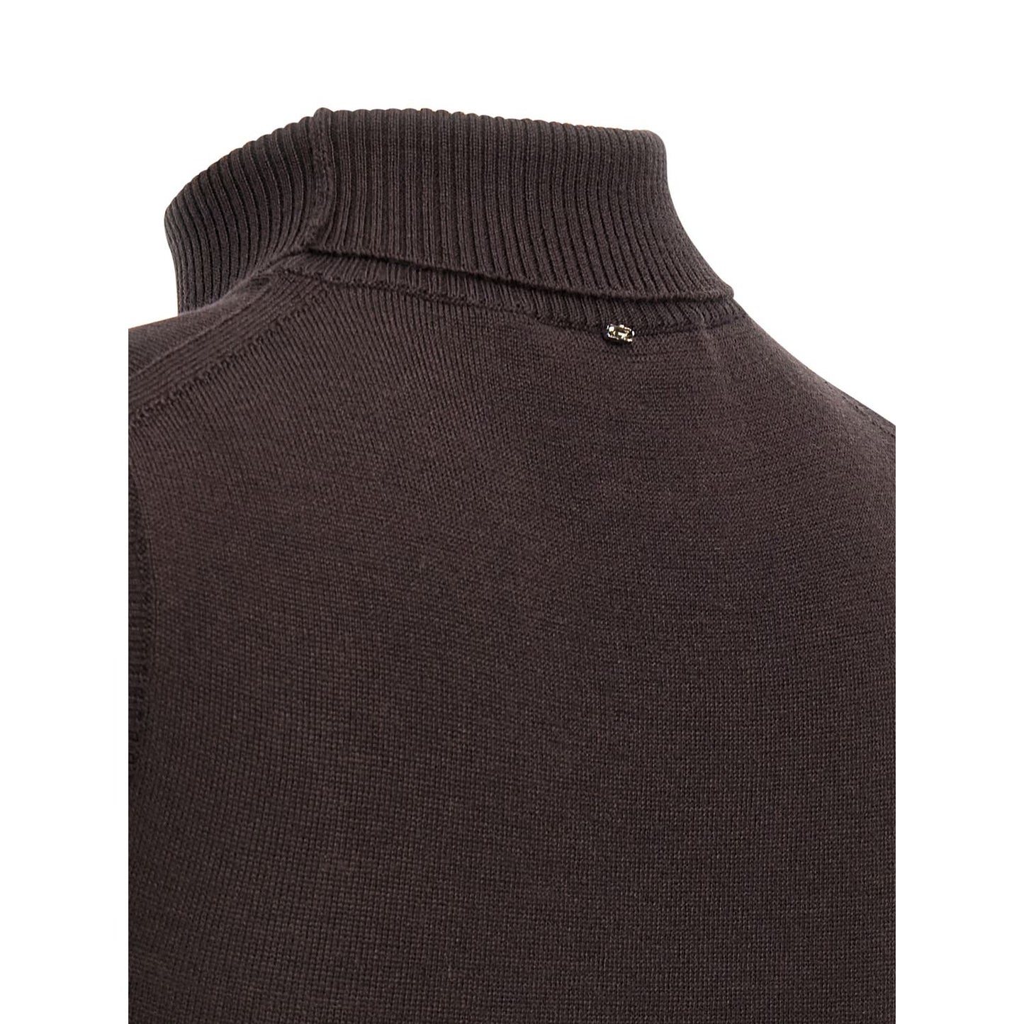 Sportmax Brown Virgin Wool Cardigan