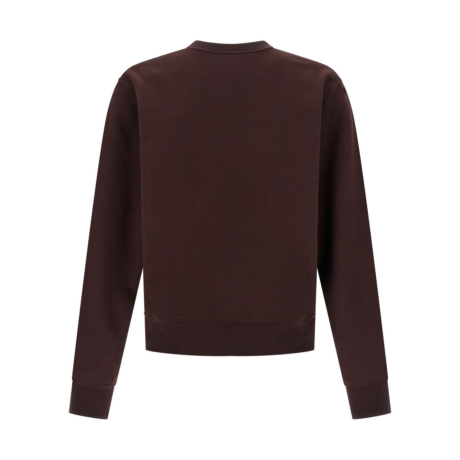 Saint Laurent Bordeaux Cotton Sweatshirt