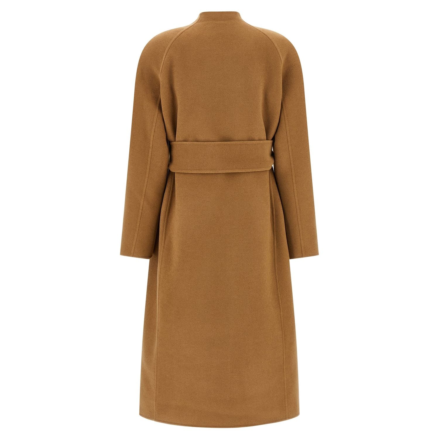Khaite Brown Wool Coat