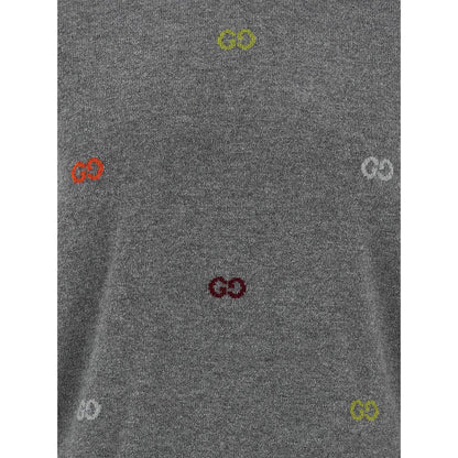 Gucci Gray Cashmere Cardigan