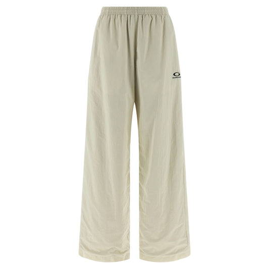 Balenciaga Beige Polyamide Joggers (Workout Pants)