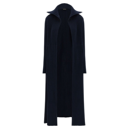 Balenciaga Blue Polyester Cardigan