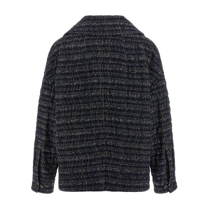 Missoni Blue Viscose Coat