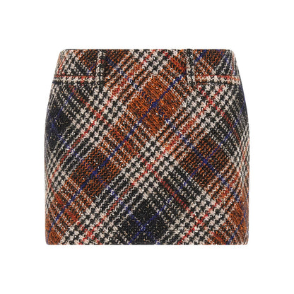 Missoni Multicolor Wool Long Skirt