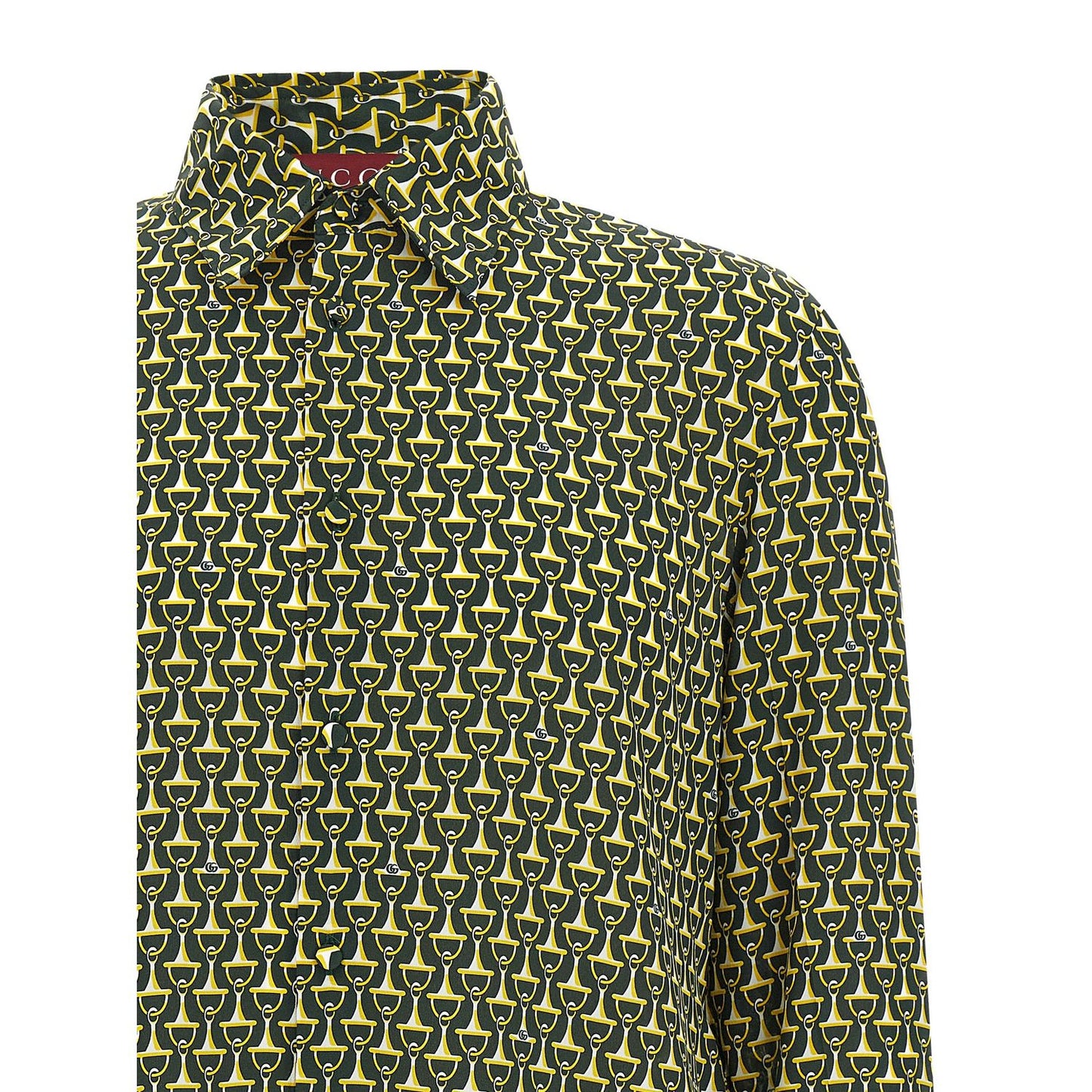 Gucci Bicolor Silk Blouse