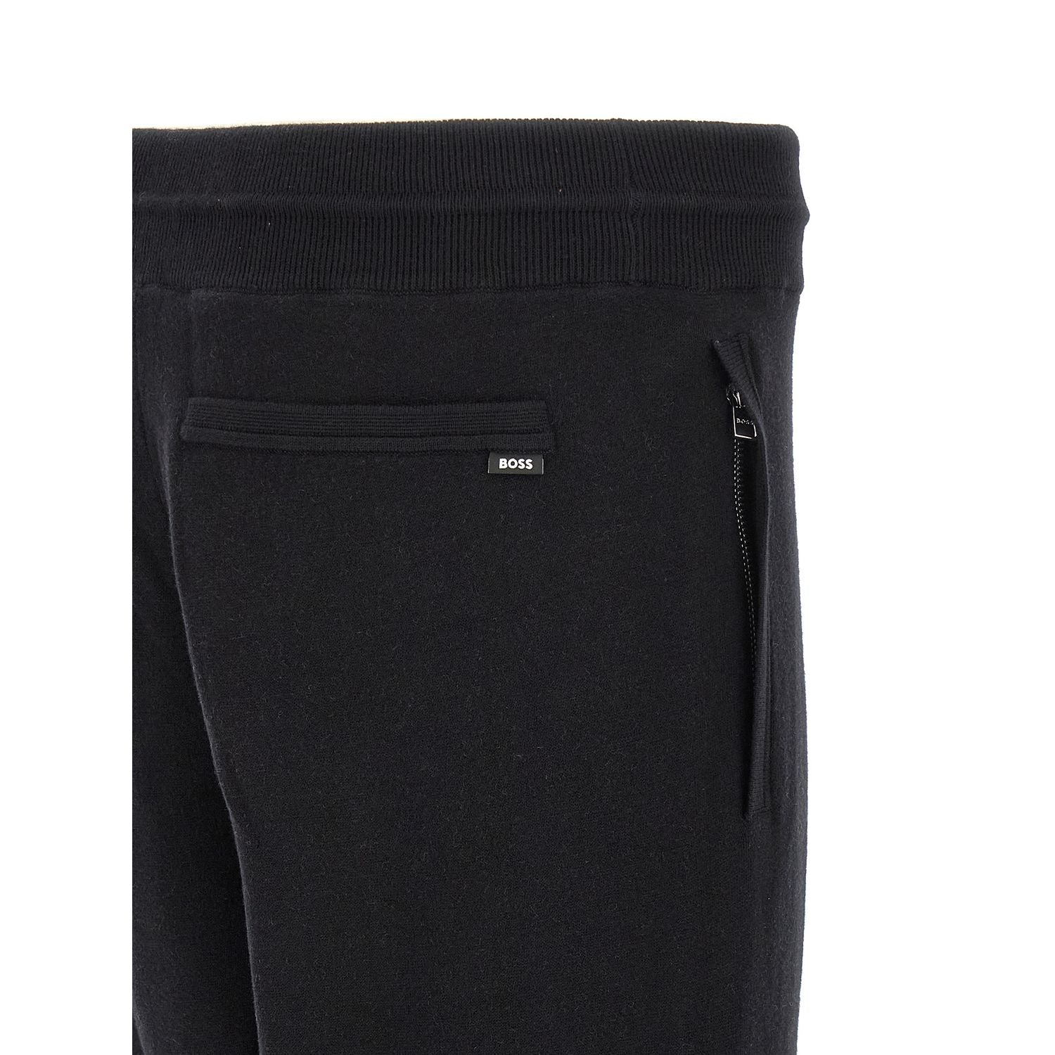 Hugo Boss Black Cotton Joggers (Workout Pants)