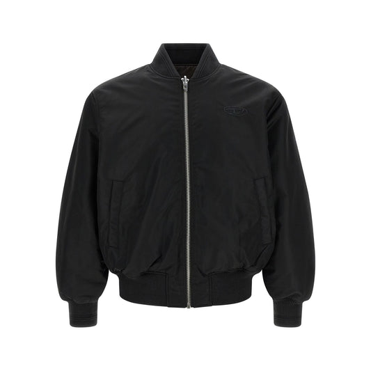 Diesel Black Polyamide Bomber