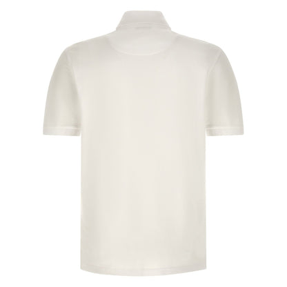 Etro White Cotton Polo Shirt