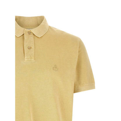 Isabel Marant Bicolor Cotton Polo Shirt