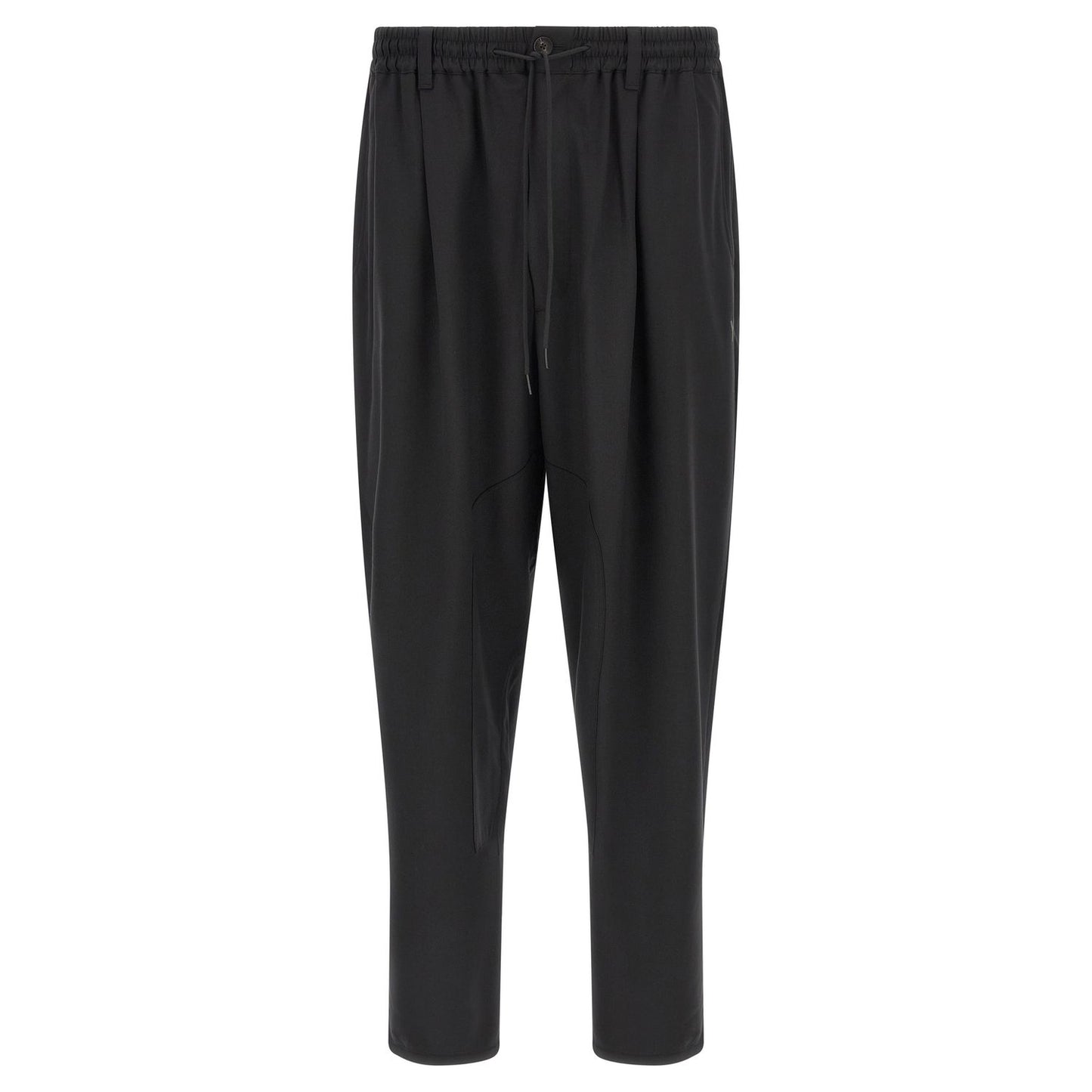 Y-3 Black Polyester Casual Pants