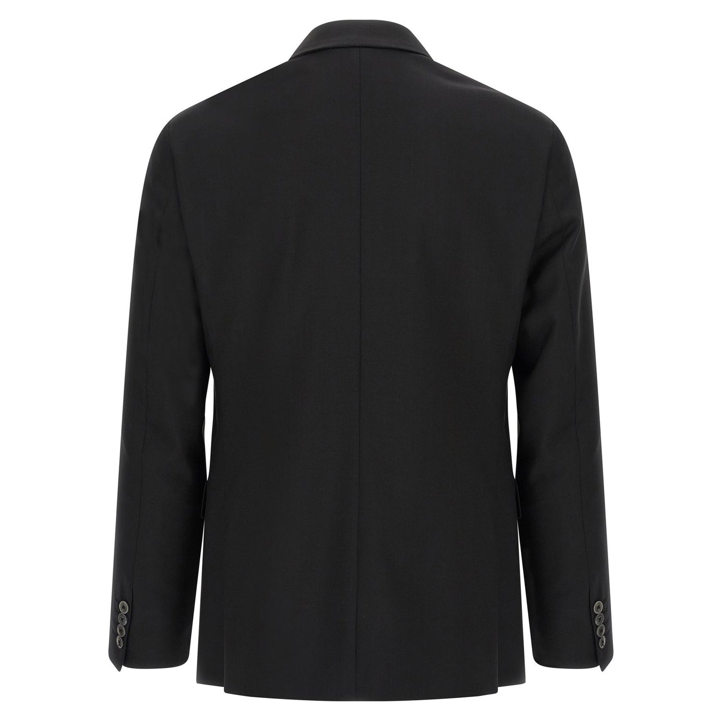 Pal Zileri Black Wool Two-Piece Suit