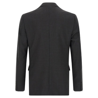 Pal Zileri Gray Viscose Two-Piece Suit