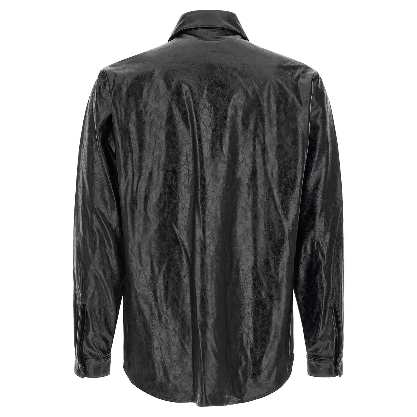 Diesel Black Viscose Blouse
