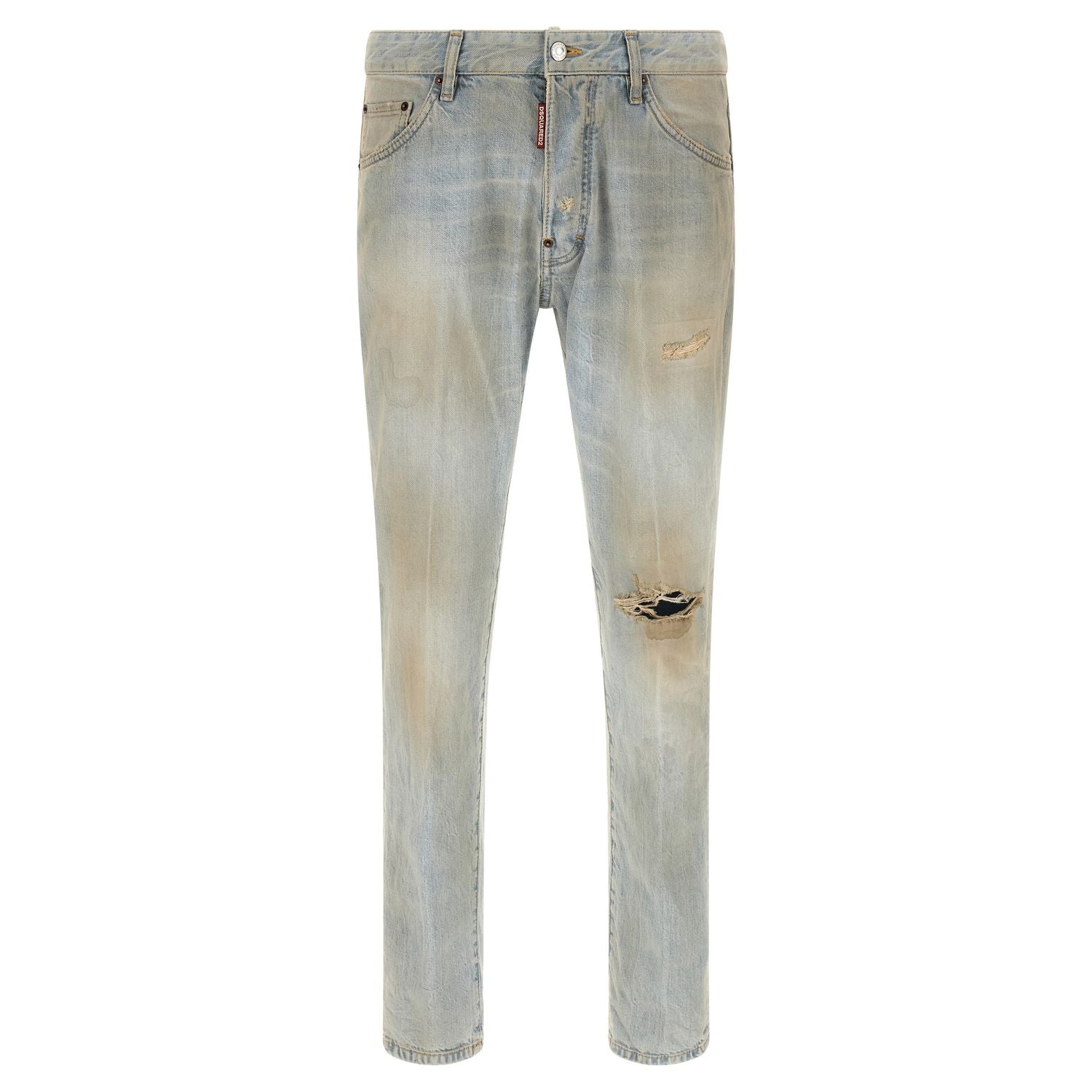 Dsquared² Blue Cotton Jeans Denim