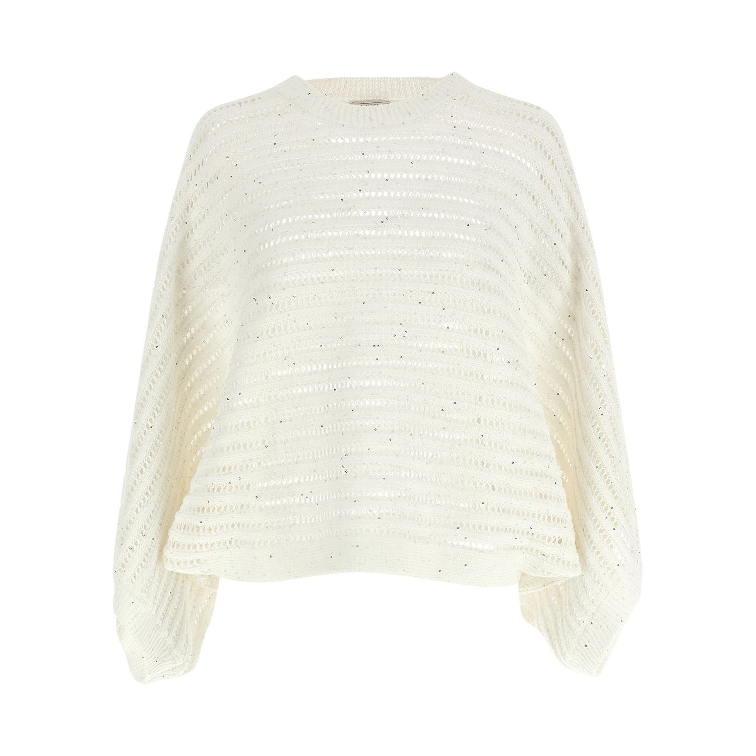 Peserico White Cotton Cardigan
