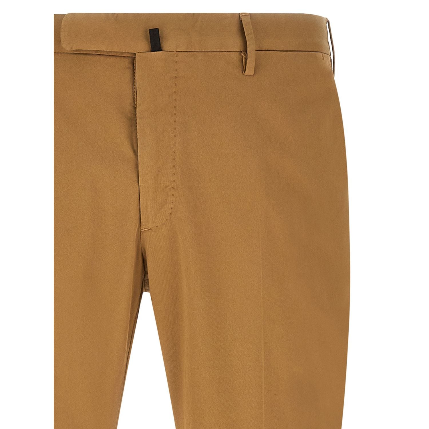 Incotex Brown Cotton Casual Pants