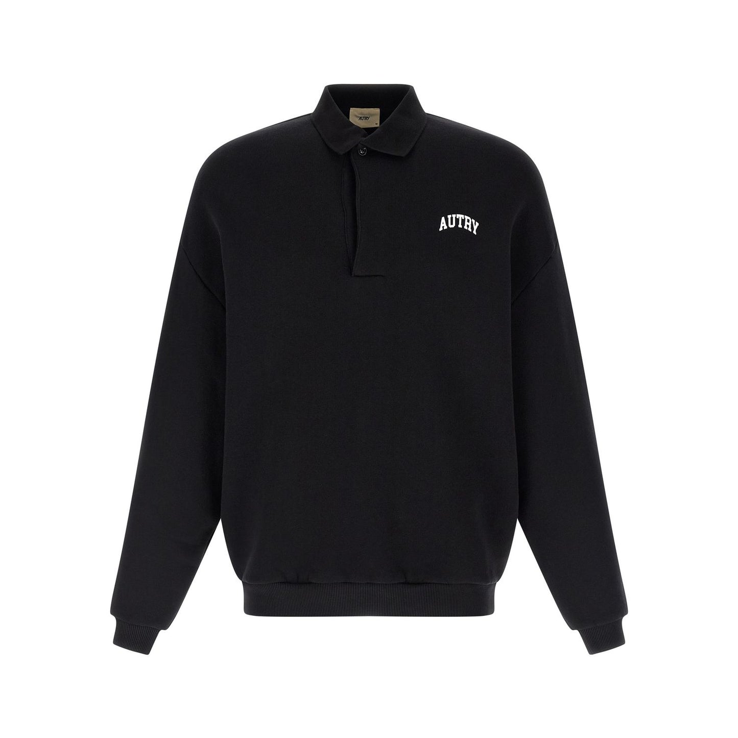 Autry Black Cotton Sweatshirt