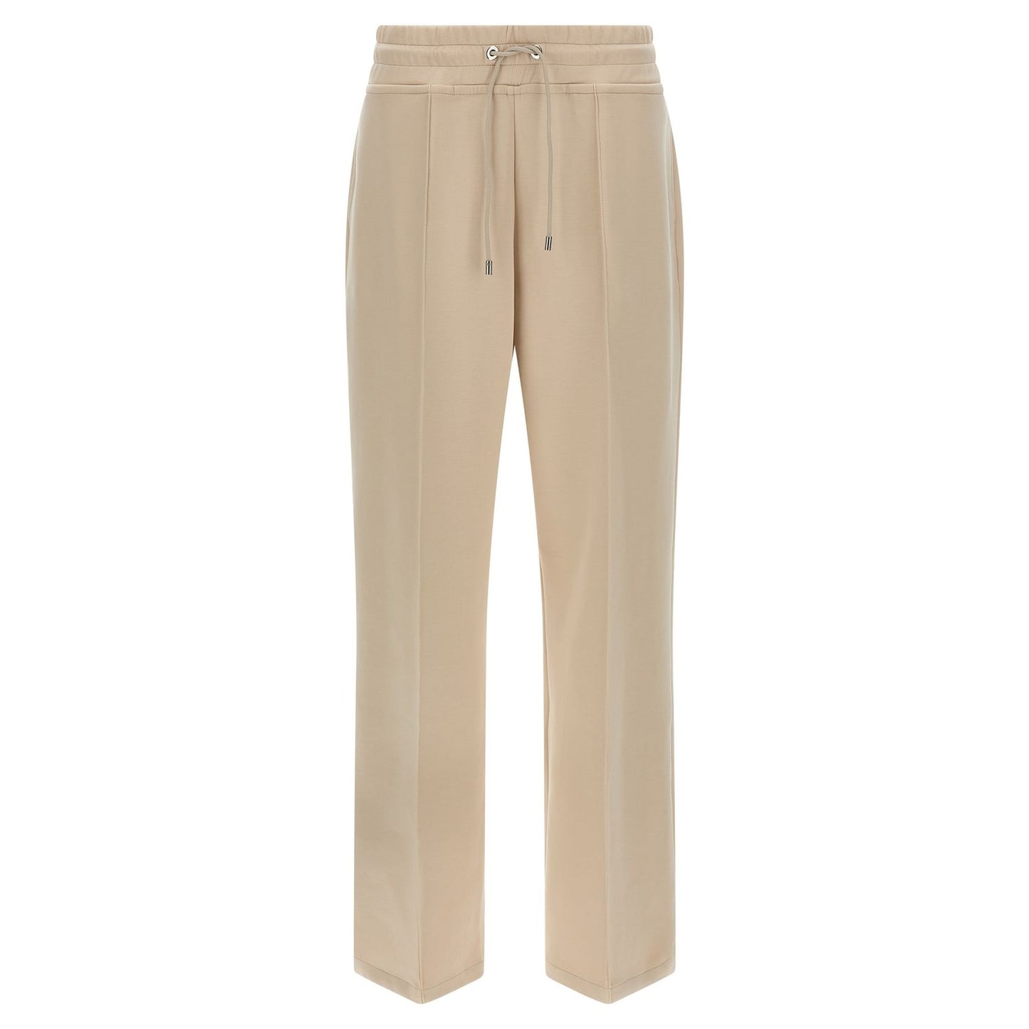 MooRER Beige Cotton Joggers (Workout Pants)