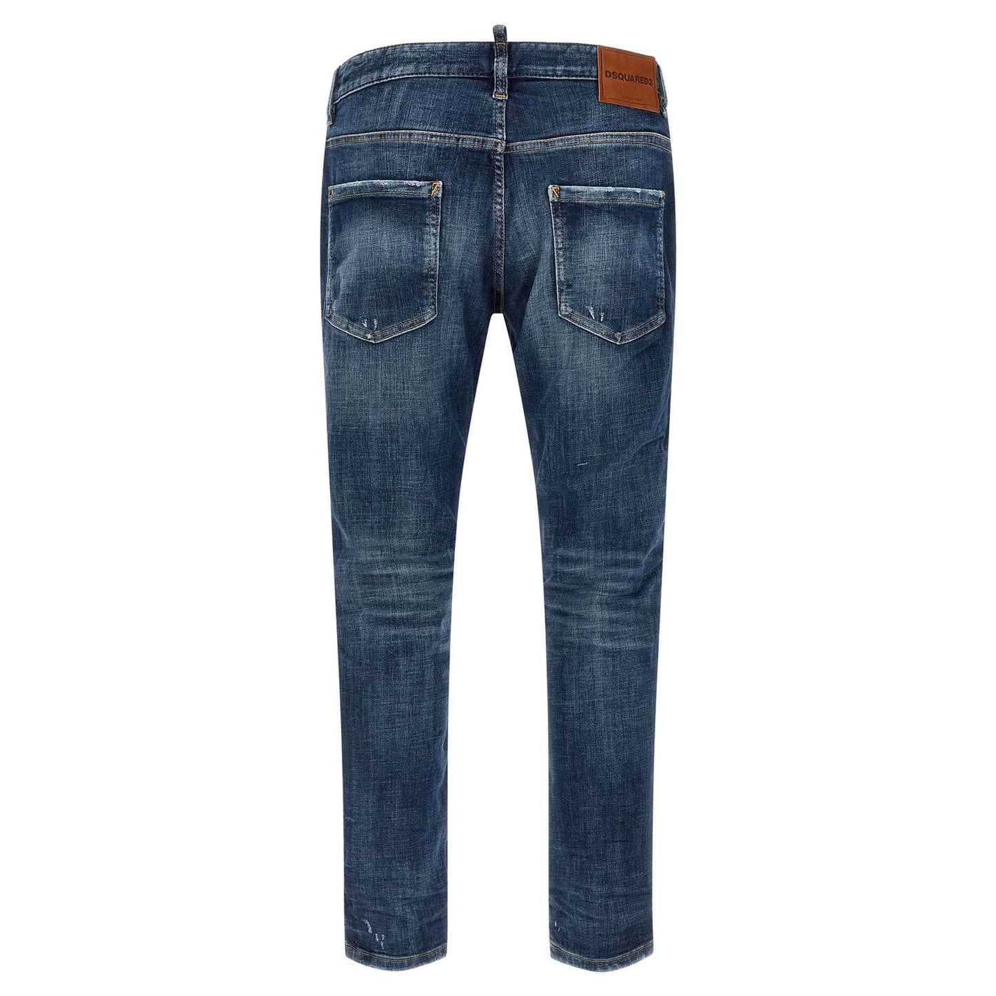 Dsquared² Blue Cotton Jeans Denim