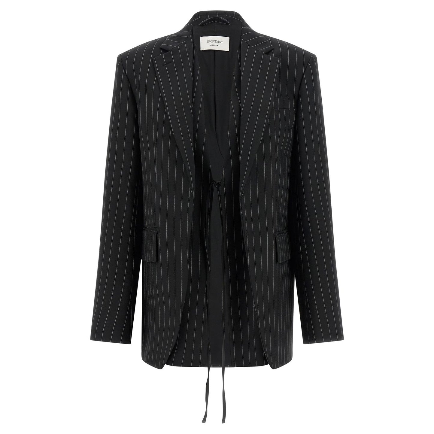 Sportmax Black Wool Blazer