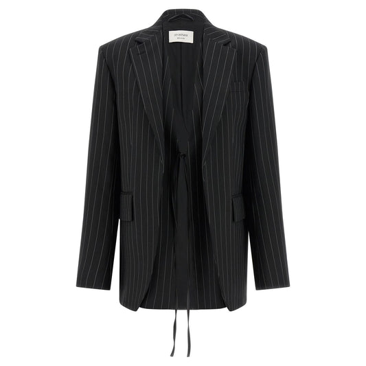 Sportmax Black Wool Blazer