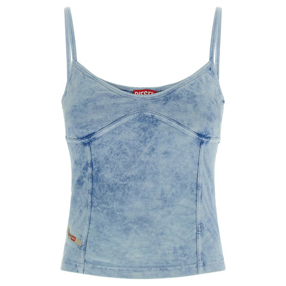 Diesel Blue Cotton Top