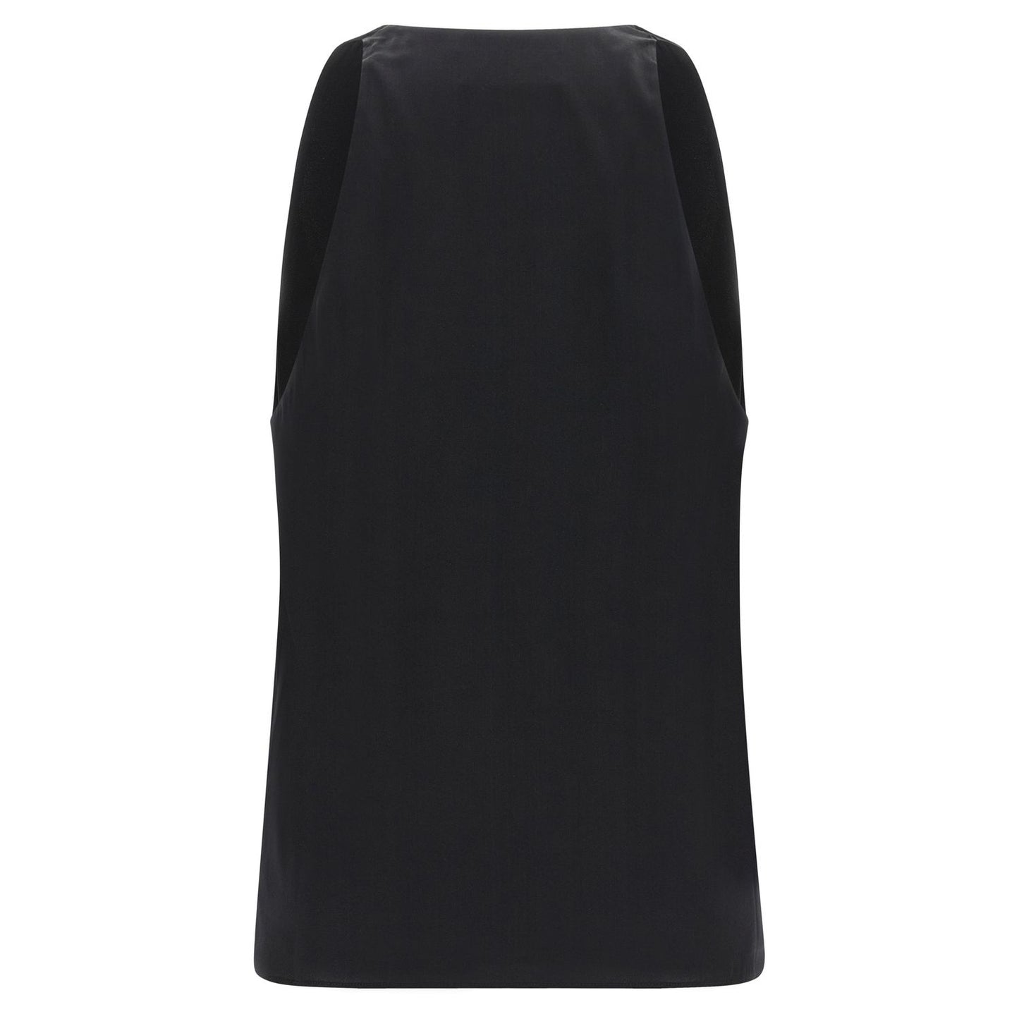 Armarium Black Silk Tank Tops