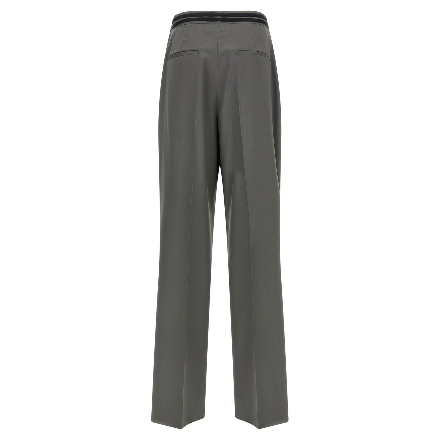 Armarium Gray Virgin Wool Dress Pants
