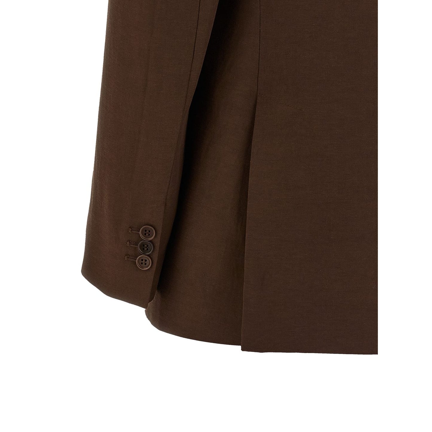 P.A.R.O.S.H. Brown Viscose Blazer