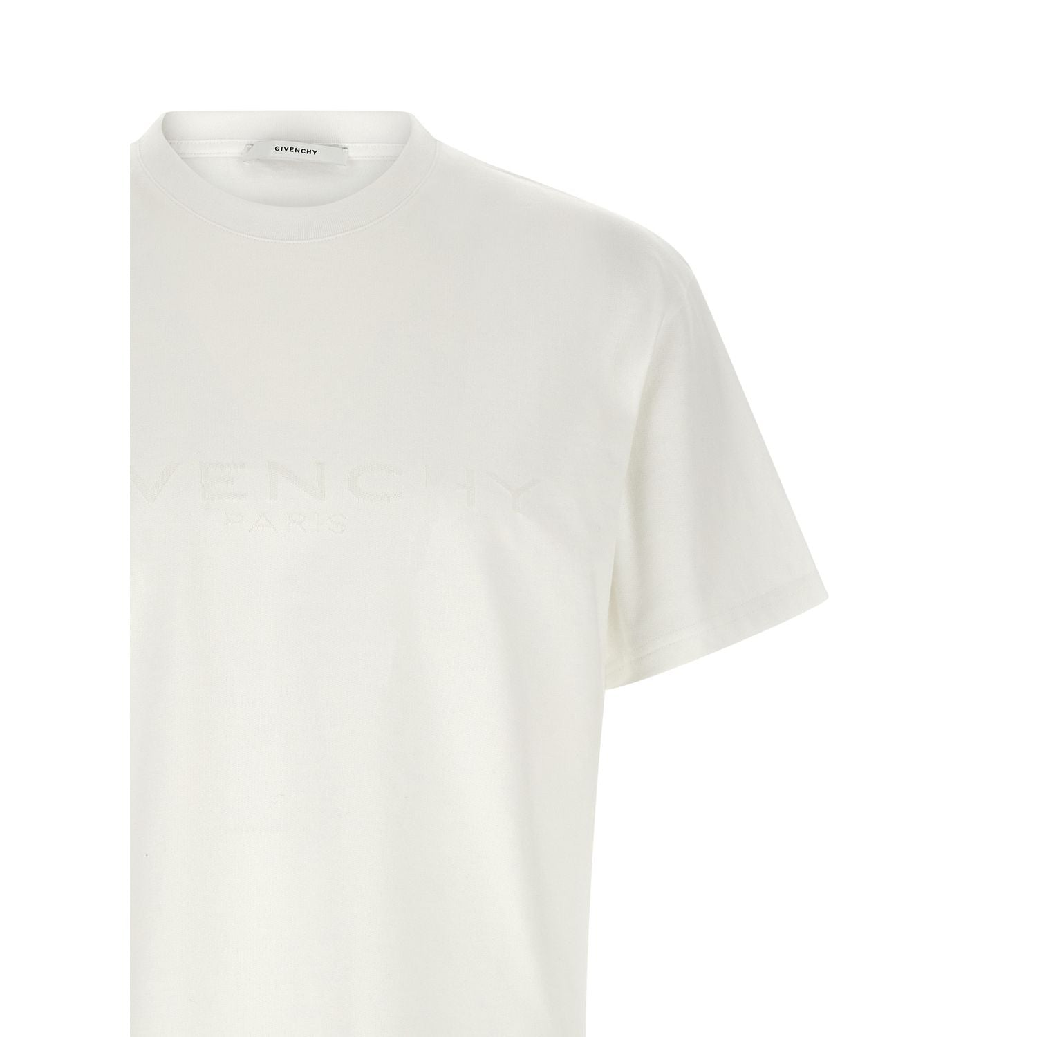Givenchy White Cotton T-Shirt
