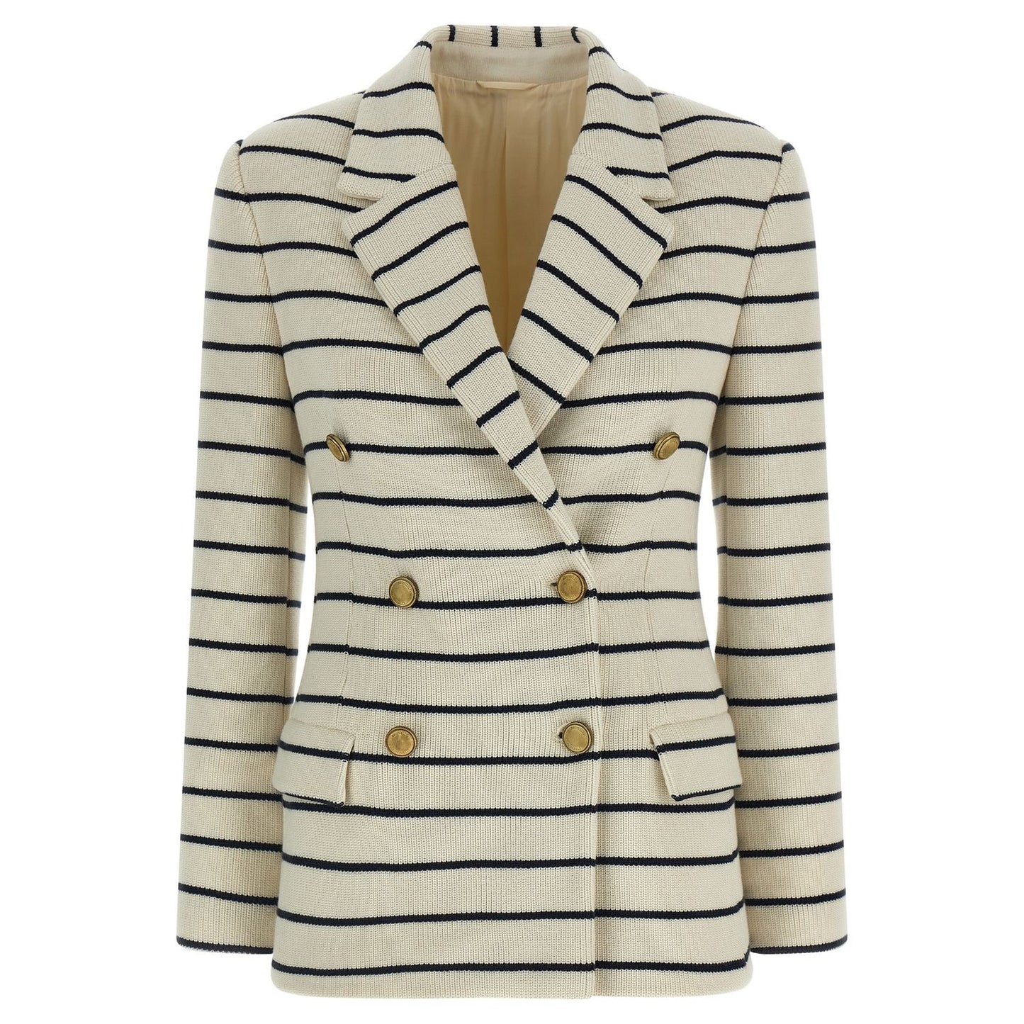 Brunello Cucinelli Blue Cotton Blazer
