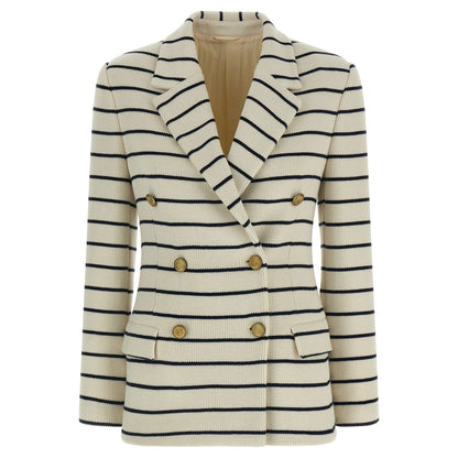 Brunello Cucinelli Blue Cotton Blazer