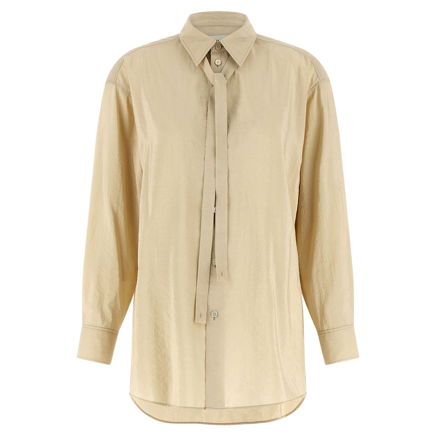 Lemaire Beige Silk Blouse