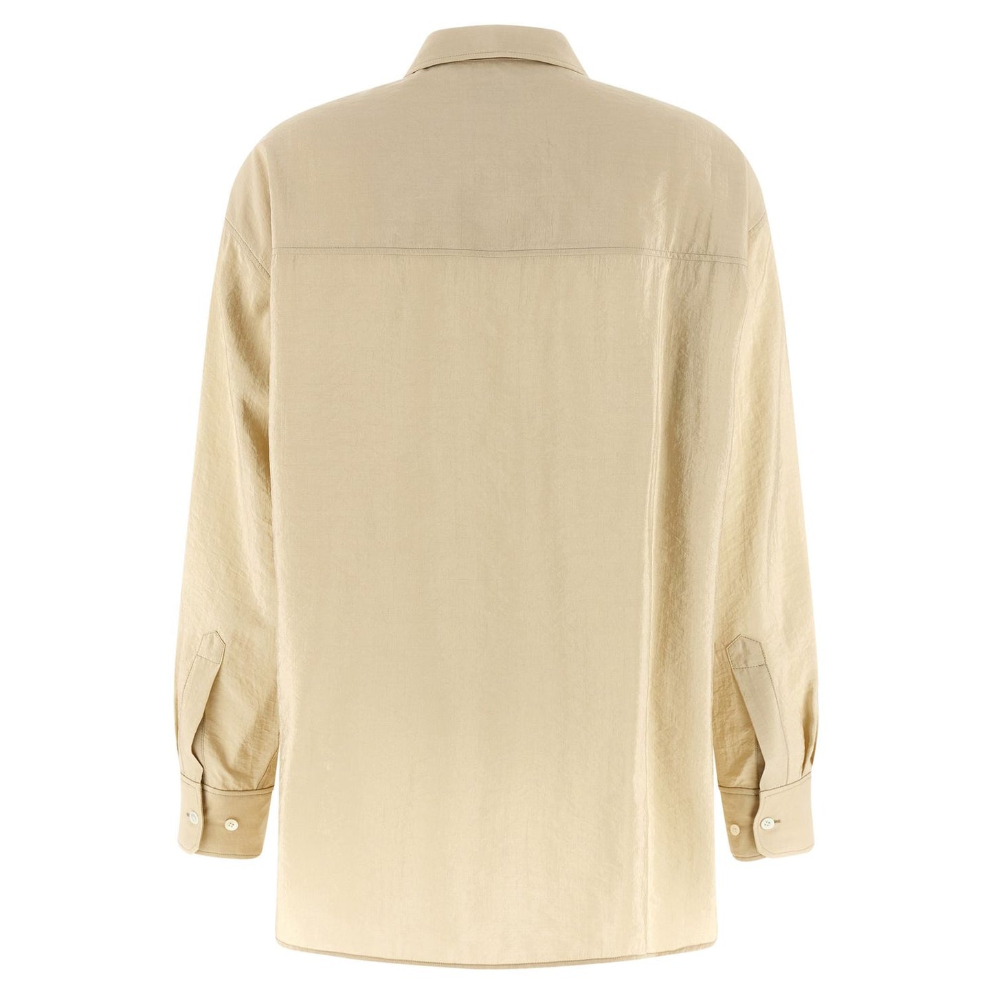 Lemaire Beige Silk Blouse