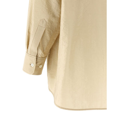 Lemaire Beige Silk Blouse