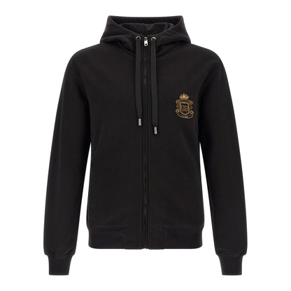 Dolce & Gabbana Black Cotton Sweatshirt