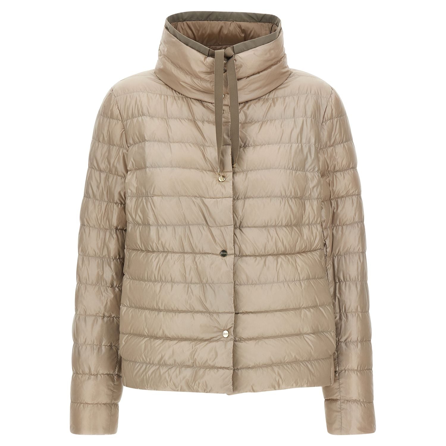 Herno Brown Polyamide Full-Length Jacket