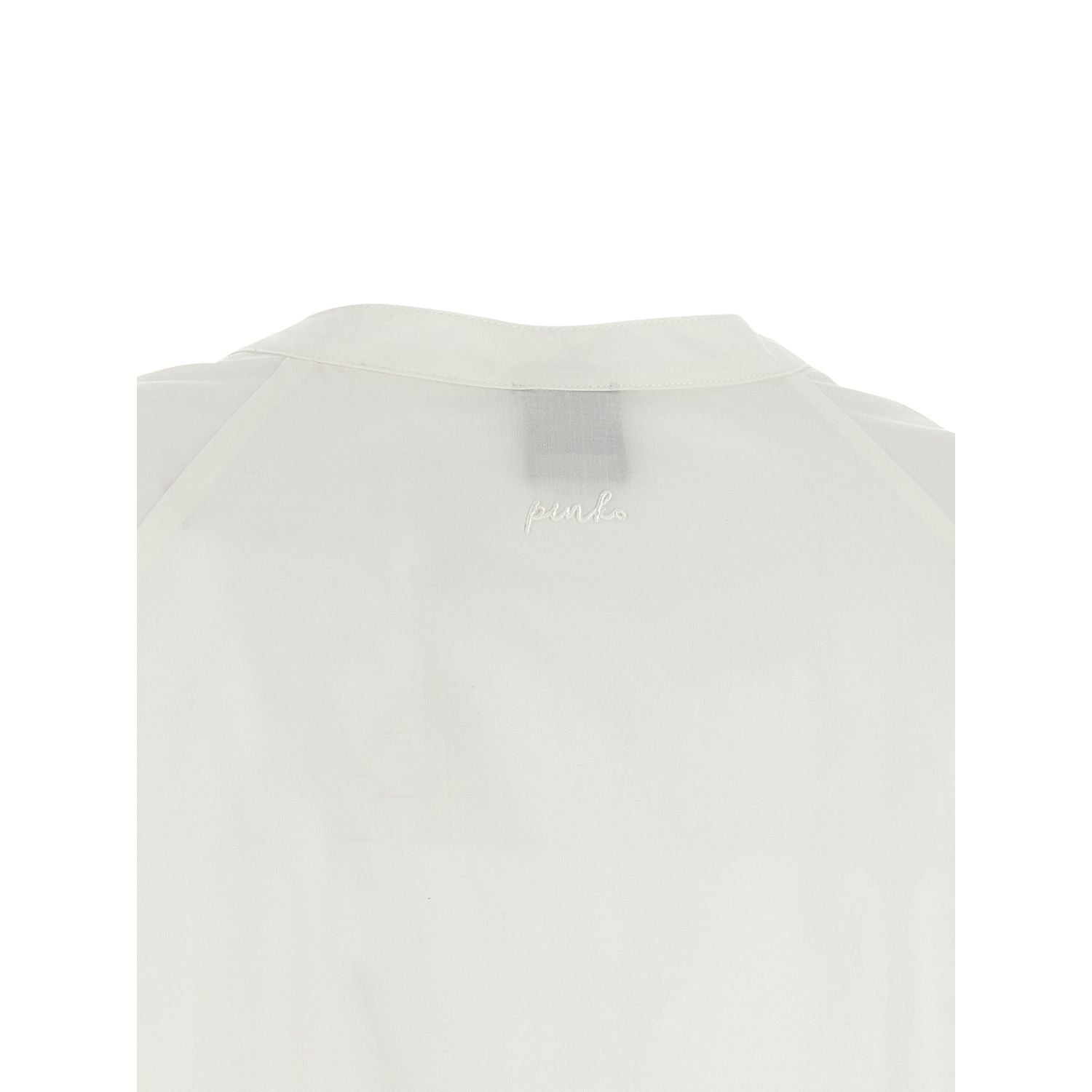 PINKO White Cotton Blouse