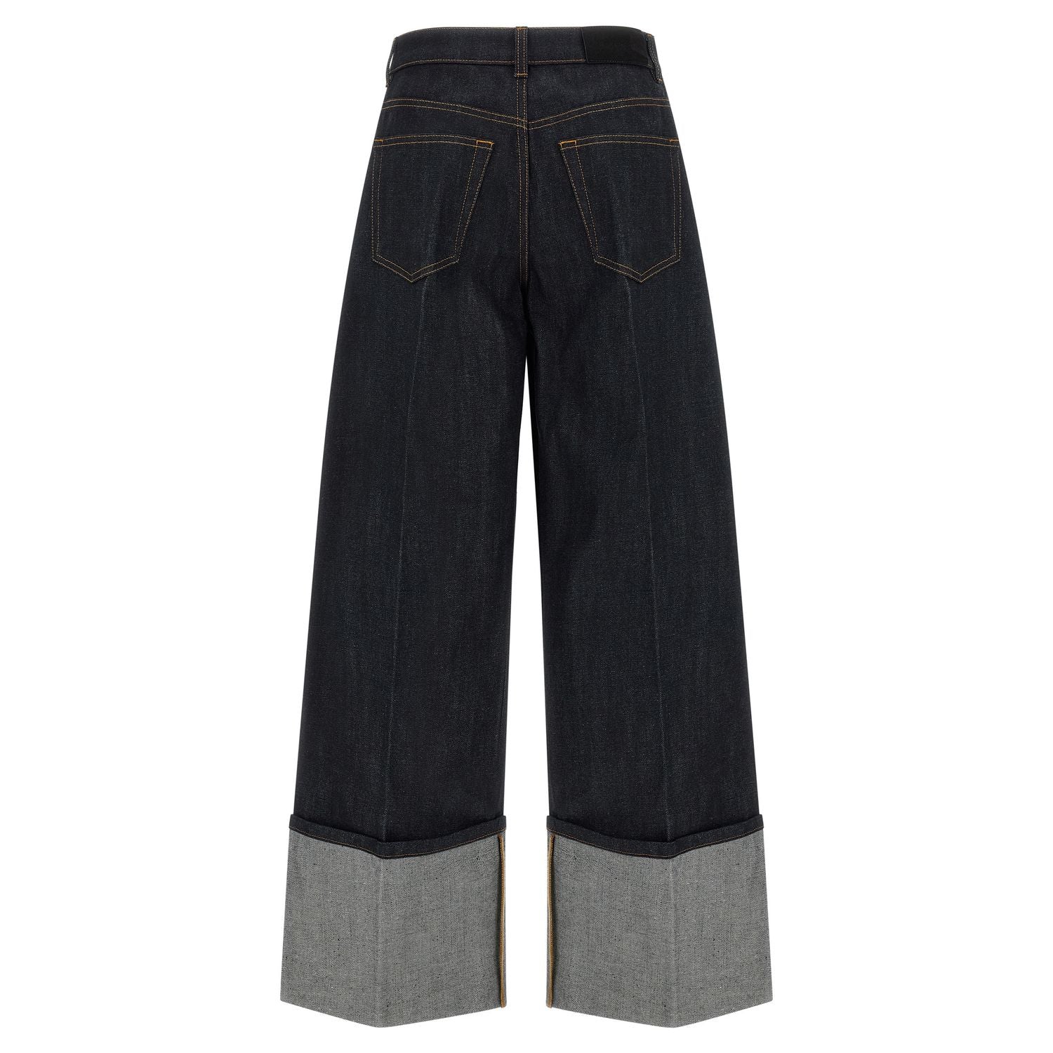 Givenchy Blue Cotton Flared Jeans