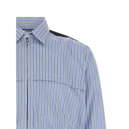 Junya Watanabe Blue Cotton Blouse
