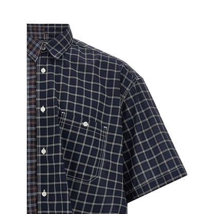Comme Des Garçons Multicolor Cotton Blouse